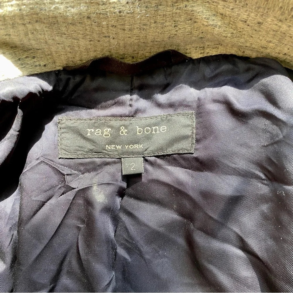 Rag & bone Women's Wool Moto Jacket - Picture 12 of 16